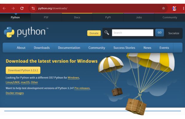 Download Python Package 