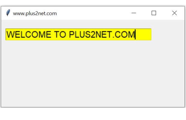 Changing lower case to Upper case and vice-versa