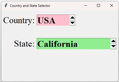 Using FocusOut Event to interlink two Spinboxes