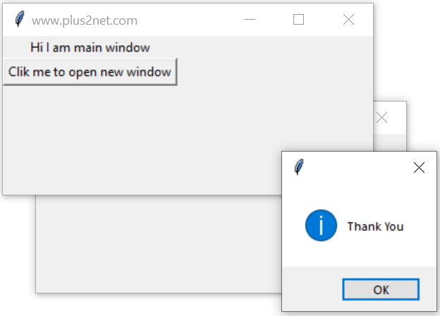 Tkinter Toplavel closing message