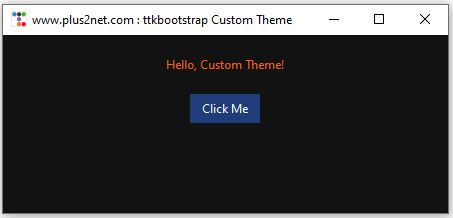 Ttkbootstrap 